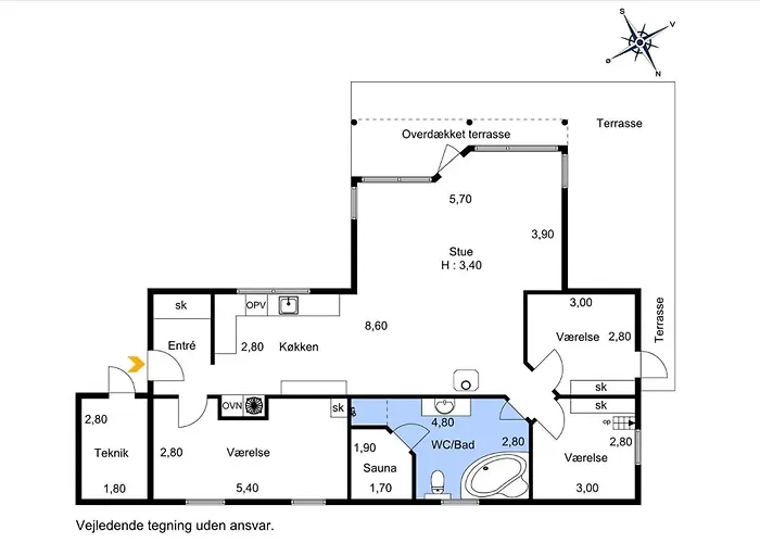 Сasa de vacaciones M142-vaeggerlose-baeverstien-18 Bøtø By